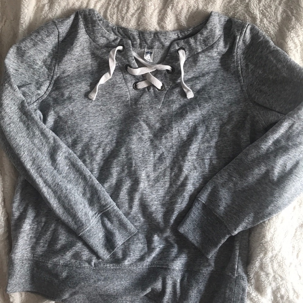 Lace-up Old Navy Crewneck
